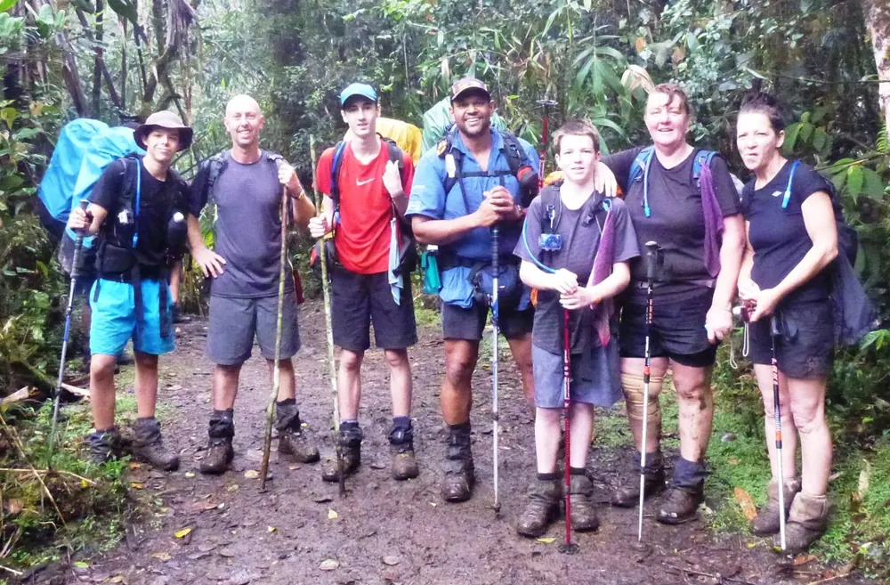 Trekkers on the Track