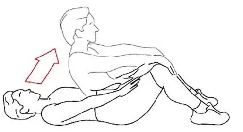 Sit-up exercise