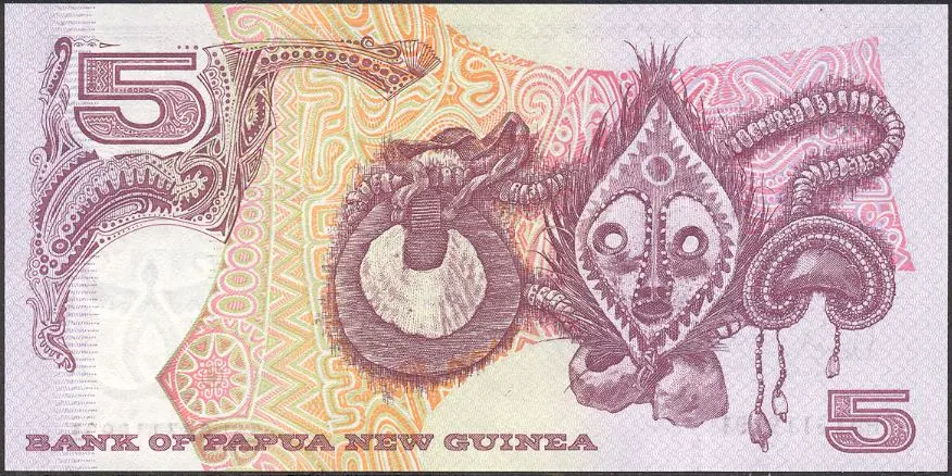 Five kina note