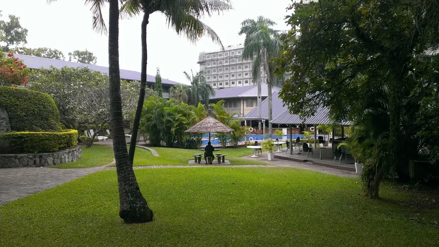 Hotel grounds