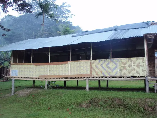 A long guest house